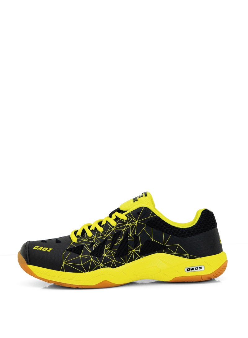 GADZ Gadz Carbon-X Series Badminton/ Tennis/ Indoor Court/ Training Sports Shoe MG1009-3 Black/Yellow  - Image 3