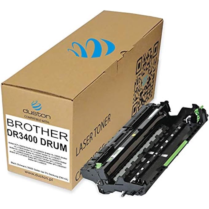 DR3400, DR-3400 DRUM COMPATIBLE WITH BROTHER DCP-L 5500 6600 HL-L 5000 5100 5200 6250 6300 6400 MFC-L 5700 5750 6800 6 800 6. 900 - Image 3