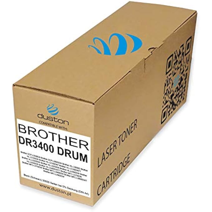 DR3400, DR-3400 DRUM COMPATIBLE WITH BROTHER DCP-L 5500 6600 HL-L 5000 5100 5200 6250 6300 6400 MFC-L 5700 5750 6800 6 800 6. 900 - Image 1