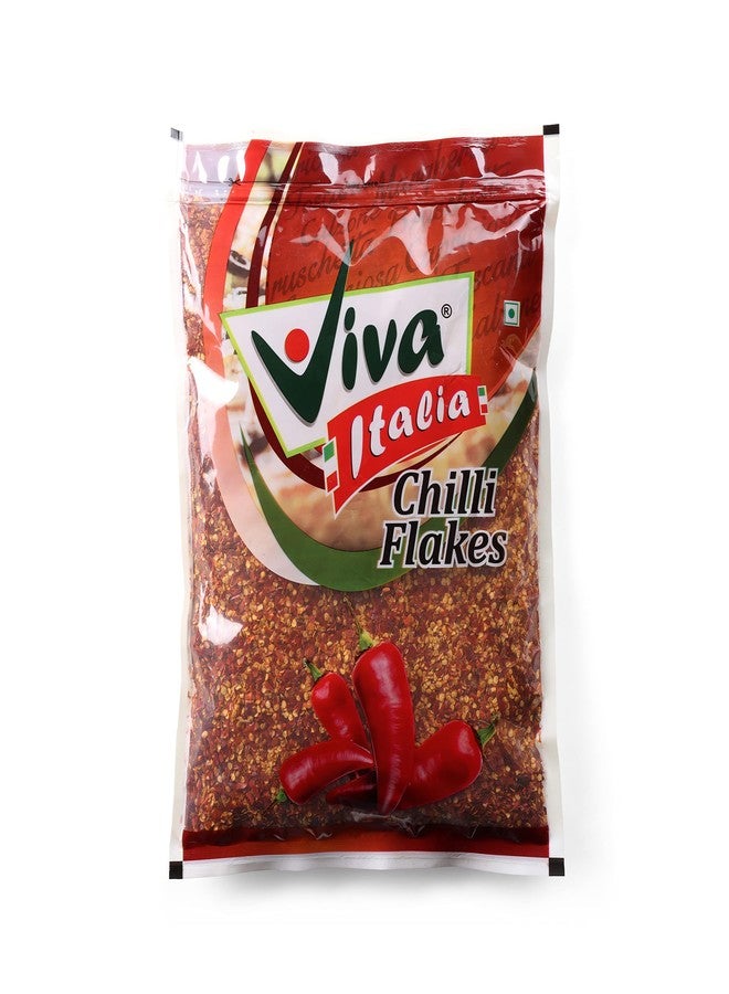 nature smith VIVA ITALIA CHILLI FLAKES-1Kg || BIG POUCH OF RED CHILLI FLAKES READY TO USE || - Image 1