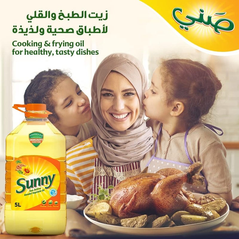 Sunny Sun Active Blended Vegetable Oil 5L - Image 2