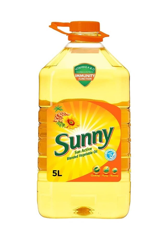Sunny Sun Active Blended Vegetable Oil 5L - Image 1