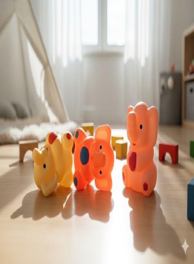 Bigwheels 3Pcs Baby Animals Toy SC-144 Chu-Chu Sound with BPA Free Non-Toxic for Childrens - Image 4