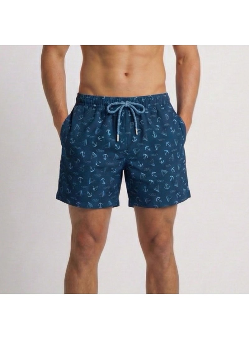 Cetus Board Short AnchorShip (Blue/Green) - Image 1