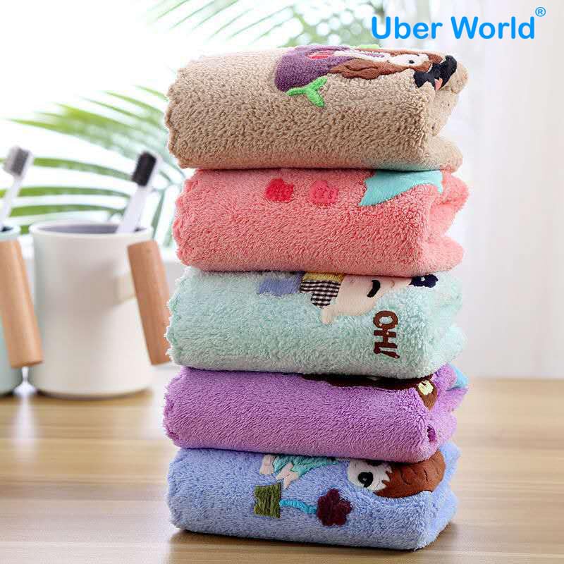 Uber World Microfiber Handkerchief Set for Women, Kids & Newborn Babies | Cartoon Printed Face Towel | 400 GSM Super Soft & Absorbent Rumal | 25×25 cm | Pack of 24 | Multicolour - Image 3