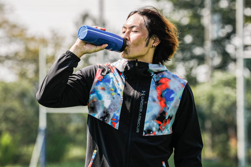 UNDER ARMOUR زجاجة ماء أندر أرمور UA سعة 32 أونصة بلون برتقالي مشتعلة OSFA - Image 5