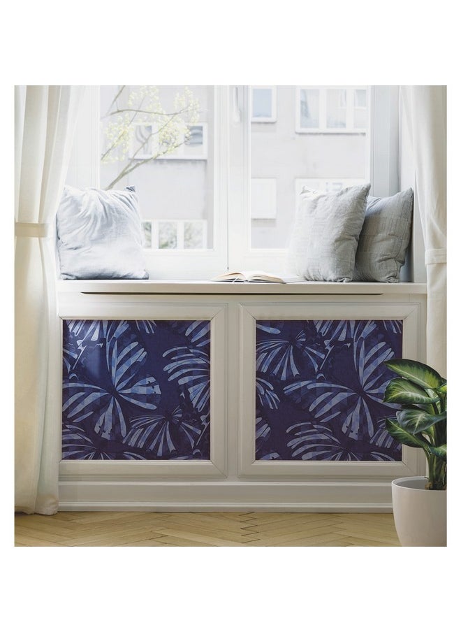 Mr. Kate - Rmk12318Rl Butterfly Peel And Stick Wallpaper Blue Navy - Image 1