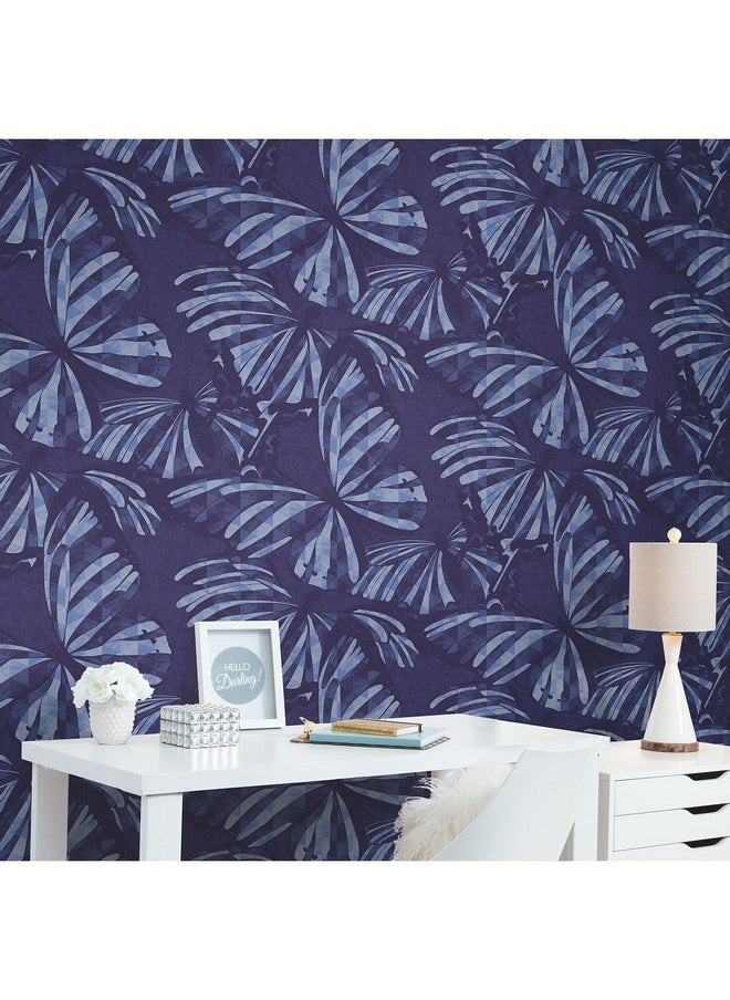 Rmk12318Rl Butterfly Peel And Stick Wallpaper Blue Navy - pzsku/ZAE84F71FC964C95F48EDZ/45/_/1720090889/dadf37ed-05d9-43fe-a2ef-170fe529ac80