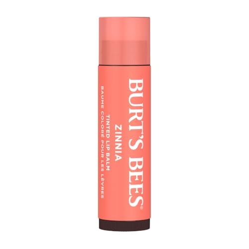 Burt's Bees Burts Bees 100 Natural Origin Tinted Lip Balm Zinnia with Shea Butter Botanical Waxes 1 Tube - Image 2