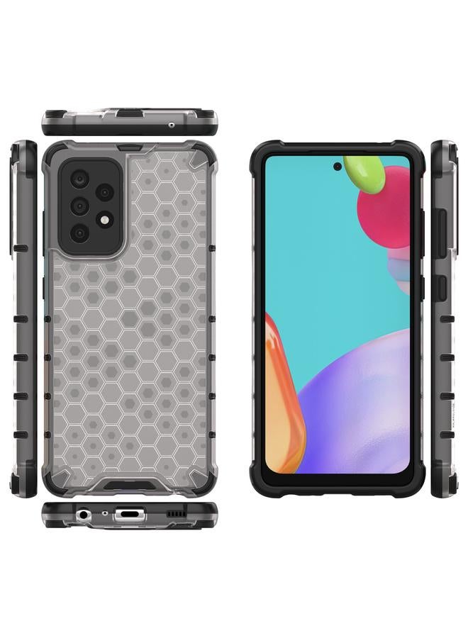 S-TOP Case For Samsung Galaxy A52 5G/4G Shockproof Honeycomb PC + TPU Case - Image 2