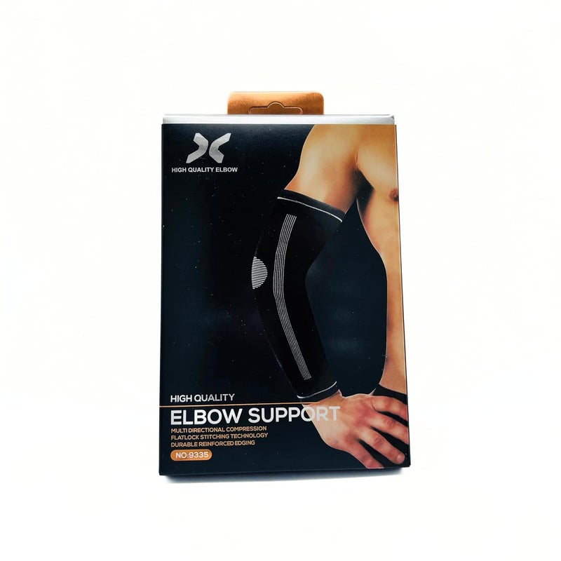 High Quality Elbow Support Brace with Multi-Directional Compression and Flat-Lock Stitching - Image 1