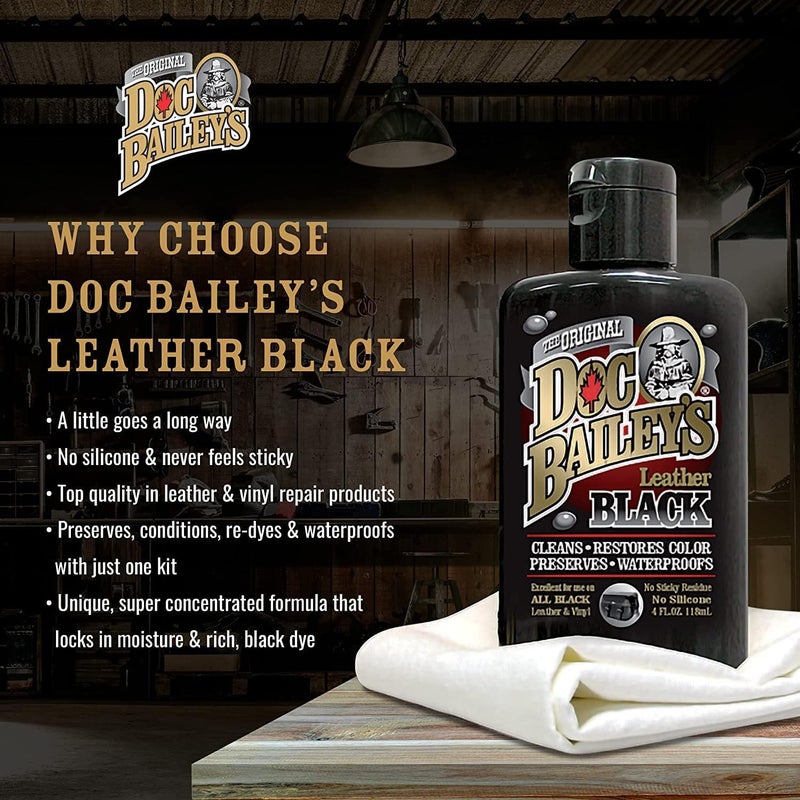 Doc Baileys Doc Bailey's Leather Black Detail Kit - Image 3