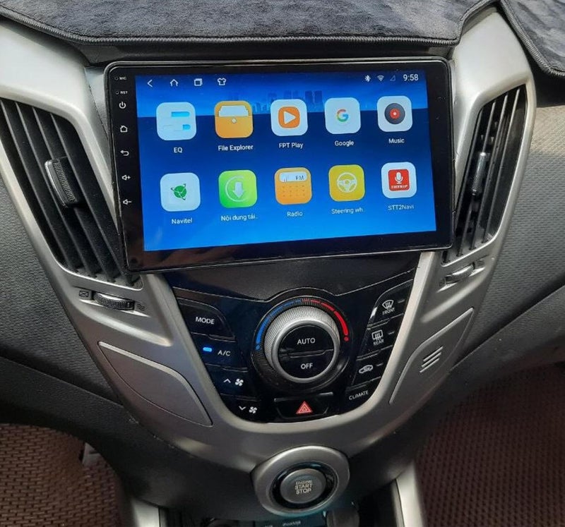 SSR android car screen for hyundai veloster model 2011 to 2017 applecarplay android auto reverse camera wifi maps youtube - Image 2