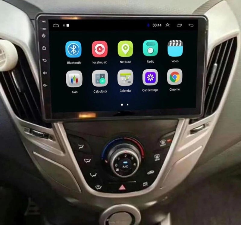 SSR android car screen for hyundai veloster model 2011 to 2017 applecarplay android auto reverse camera wifi maps youtube - Image 1