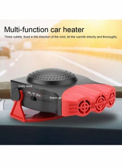 Y&D Car Defroster Portable Windshield Window Ceramic Heater with Cooler Fan 12V 150W Heater Glass Defrost Snow Electric  - Image 2