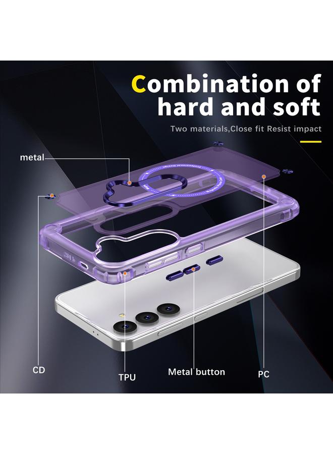 اس-توب جراب لهاتف Samsung Galaxy S24+ 5G مصنوع من مادة TPU + PC MagSafe المغناطيسية - Image 3