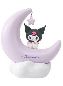 RATSAW Cute Anime Character LED Night Light Kuromi Cinnamoroll Melody Kawaii Night Lights for Room Rechargeable Desk Shelf Ornament Bedside Lamp Kuromi  - Image 1