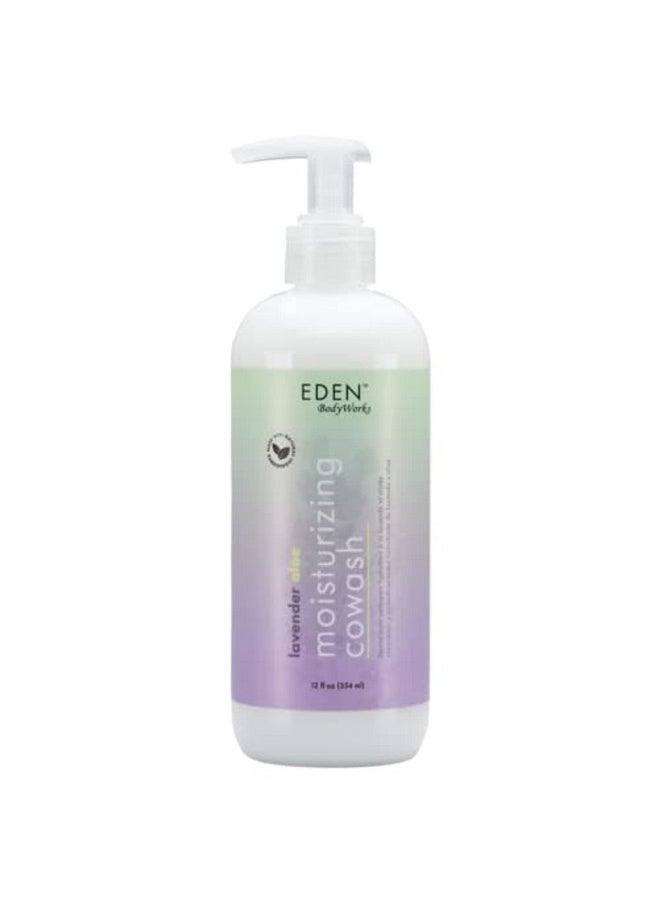 eden bodyworks - Lavender Aloe Moisturizing Cowash 12 Oz Nourish Detangle And Restore Moisture To Hair - Image 1