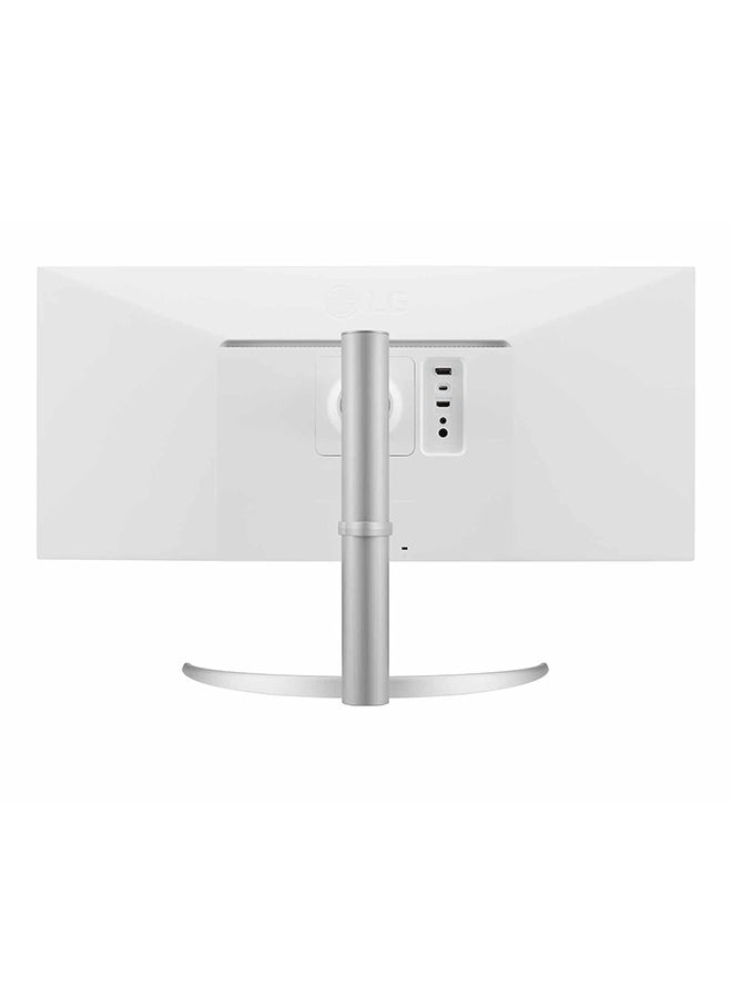 LG 34WQ650-W 34 Inch 21:9 UltraWide Full HD (2560 x 1080) 100Hz IPS Monitor, 100Hz Refresh Rate with RGB 99% Color Gamut, VESA DisplayHDR 400, USB Type-C, AMD FreeSync, Tilt/Height Adjustable Stand White - Image 1