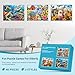 Edsjegn 3 Packs 48 Large Piece Puzzle for SeniorsDementia Alzheimers Products Activities for Elderly AdultsAlzheimers Puzzle Memory Cognitive Games Easy Jigsaw Puzzle Gifts with 3 Storage Bags - Image 4