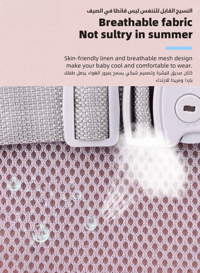 هوكور 3 في 1 حزام تحمل للأطفال الصغار + رباط معصم مضاد للضياع، حزام تأمين للأطفال، حبل مساعدة للأطفال أثناء المشي للأولاد والبنات في النشاطات الخارجية - Image 5