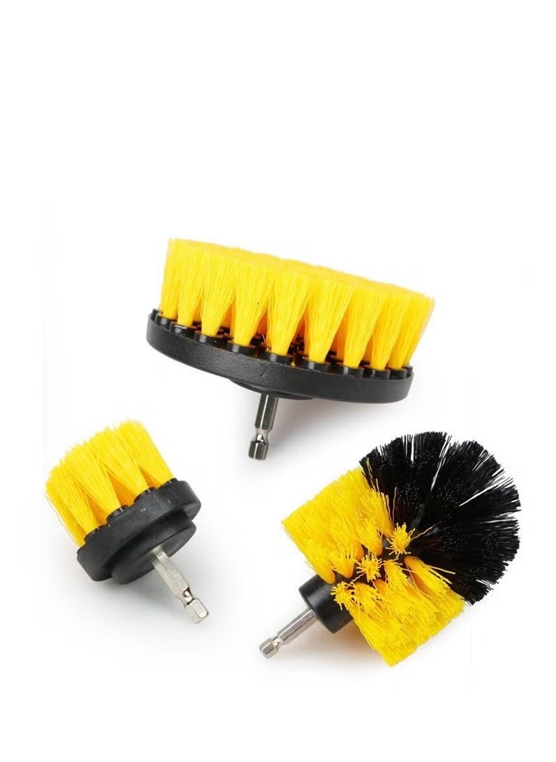 Generic - A Set Of 3 Cleaning Brushes That Can Be Installed On Any Drill, For Multiple Uses - Image 1
