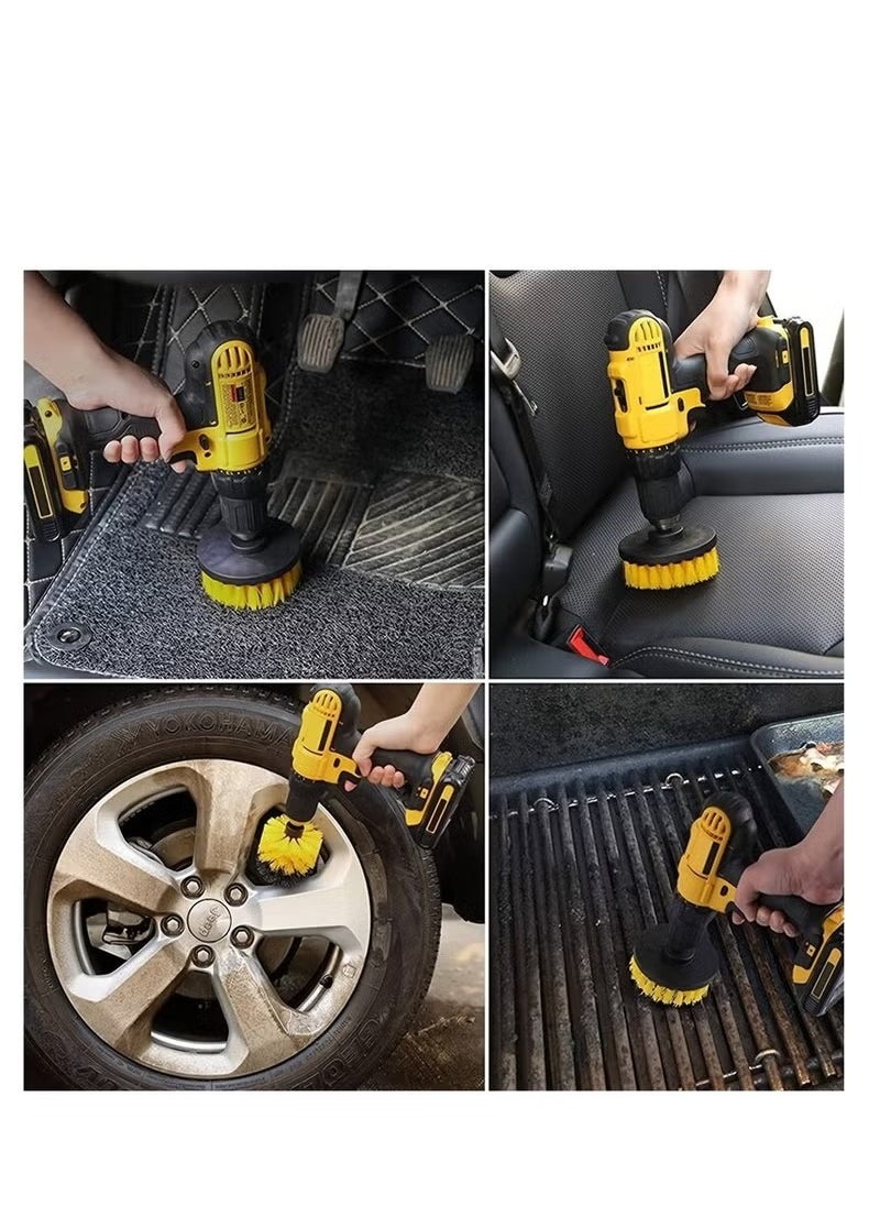 Generic - A Set Of 3 Cleaning Brushes That Can Be Installed On Any Drill, For Multiple Uses - Image 1