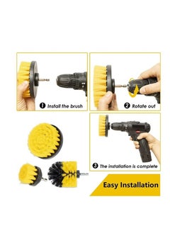 Generic A Set Of 3 Cleaning Brushes That Can Be Installed On Any Drill, For Multiple Uses  - Image 4