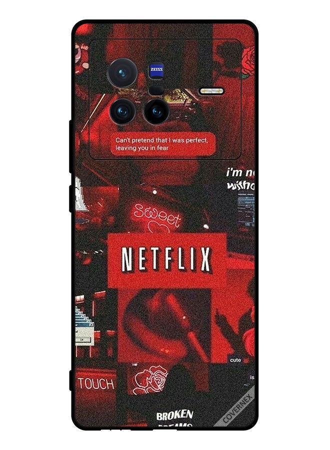 Covernex Protective Case Cover For vivo X80 Netflix Tags - Image 1