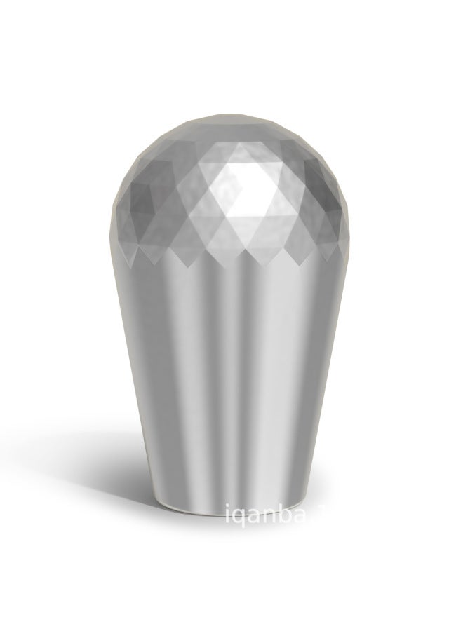 Boxing Fighter/QANBA Prism American Electroplating Oval Ball Head Rocker Accessories Prism Electroplating Rocker Ball-Product Color:Boxer Prism American Rocker Ball Electroplating Silver  - Image 1