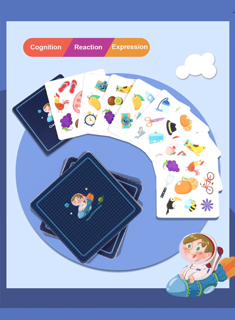 روعة لعبة بطاقات "سبوت إت" الممتعة – ألعاب تعليمية للأطفال – ألعاب لوحية للأطفال – ألعاب بطاقات كلاسيكية – نشاط عائلي ممتع – لعبة مطابقة – لعبة سفر للأطفال – هدية مثالية للأطفال – 2-5 لاعبين – للأطفال من عمر 3 سنوات فما فوق. - Image 2