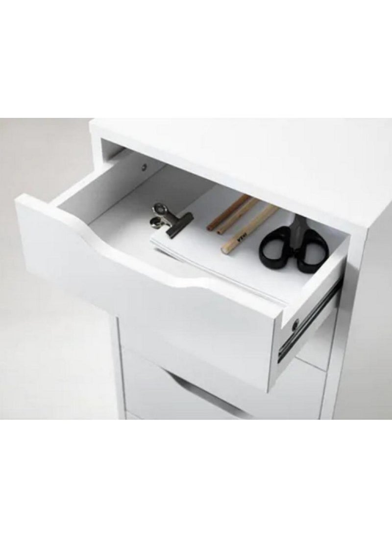 Generic - Drawer unit 5 drawers - White - Image 1