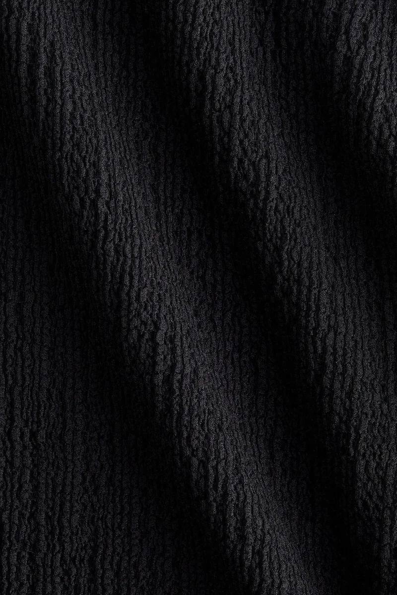 H&M Textured drawstring trousers