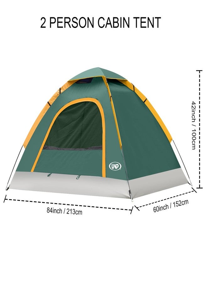 UNP Dome Tent - 2/3/4/6 Person, Easy Setup, Lightweight & Portable for Camping, Beaches & Backpacking - Image 2