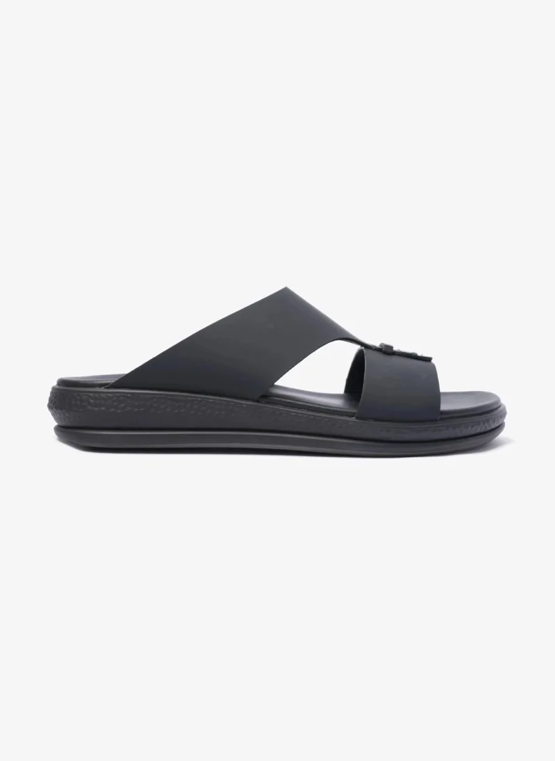 Comfort Plus COMFORT PLUS STYLISH AND BUCKLE CLOSURE MEN SANDAL BLACK