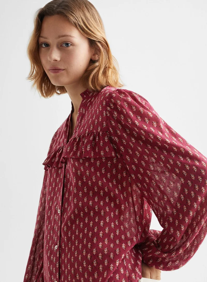 مانجو Kids Printed Top