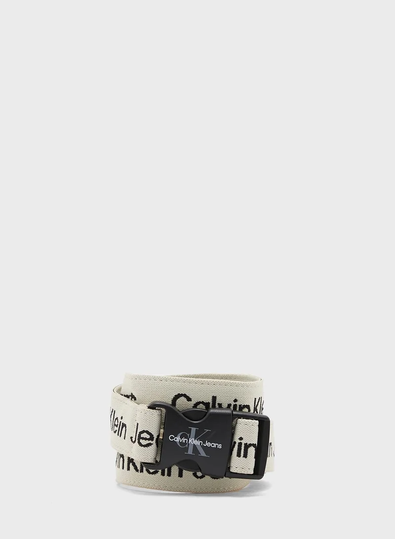 Calvin Klein Jeans Kids Logo Tape Belt