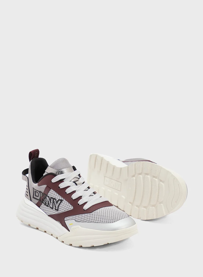 DKNY Zaine Lace Up Low Top Sneaker