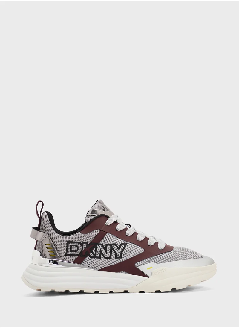 DKNY Zaine Lace Up Low Top Sneaker