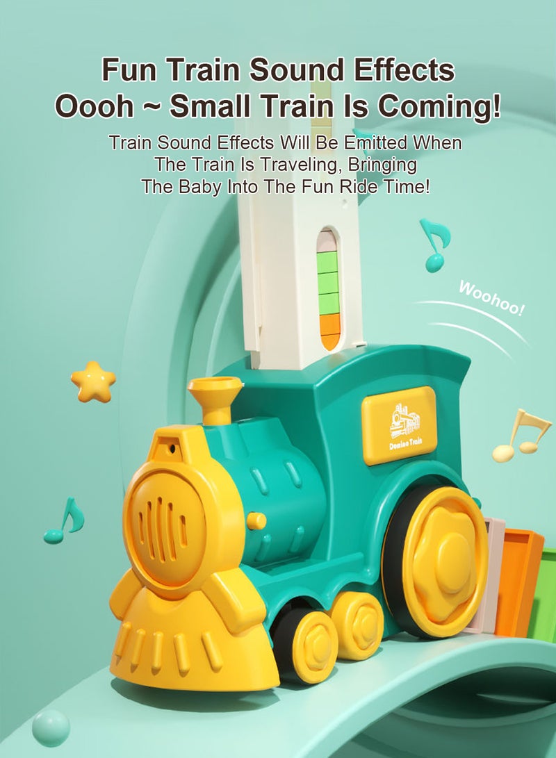 ما بيبي الأطفال الدومينو 60 الأولاد لغز السيارات قطرة السيارة اللبنات ألعاب كهربائية الفتيات هدية - Image 4