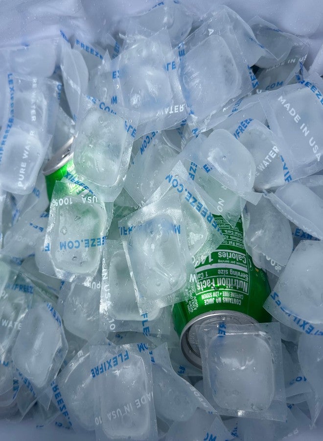 FlexiFreeze Cooler Cubes 8 lb Bag of Ice - Refreezable Reusable Ice Cubes - Image 5