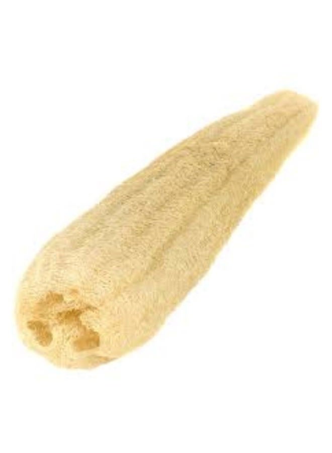 CraftsOfEgypt ليفة مصرية كاملة 100% طبيعية لمنتجع صحي للجمال، إسفنجة استحمام، مقشر للجسم. - Image 1