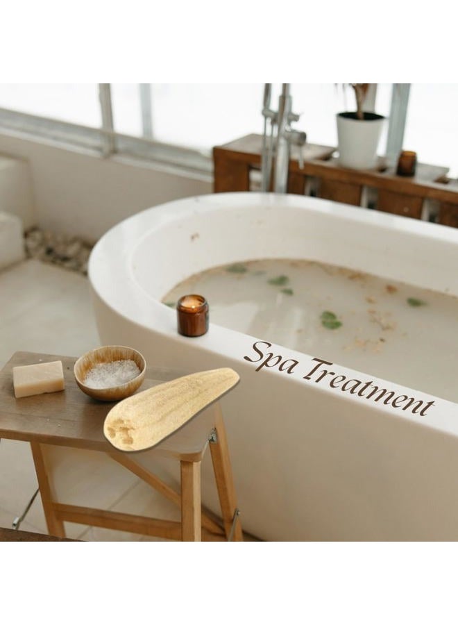 CraftsOfEgypt ليفة مصرية كاملة 100% طبيعية لمنتجع صحي للجمال، إسفنجة استحمام، مقشر للجسم. - Image 5