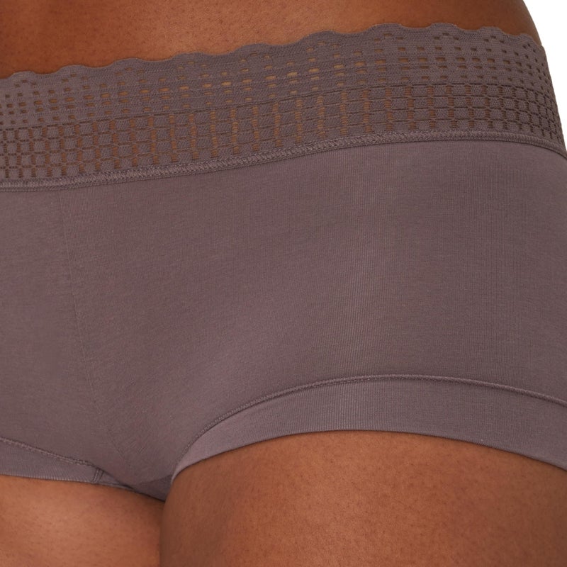 Maidenform Women's Underwear Boy Shorts Pack, 3-Pack, Stretch Cotton Underwear Women Pack, Comfy Boy short Panties for Women - Image 5