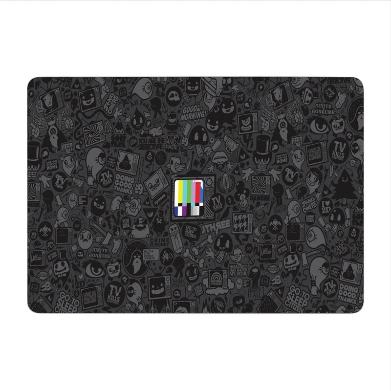 WRAP CRAFT Decal Skin Sticker Compatible with MacBook Pro 14-inch, 2021 Model Skin Designer MacBook Skin, Anti-Scratch no-Residue Vinyl Skin Sticker Wrap; MacBookPro(14,2021)-DP-086 - Image 1