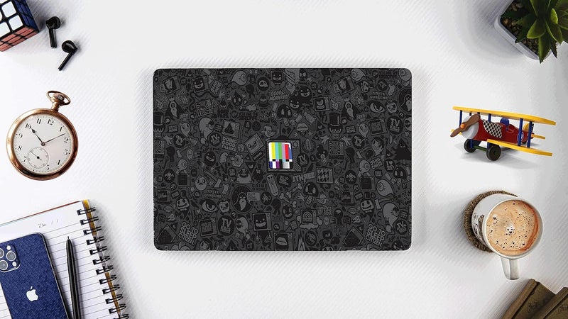 WRAP CRAFT Decal Skin Sticker Compatible with MacBook Pro 14-inch, 2021 Model Skin Designer MacBook Skin, Anti-Scratch no-Residue Vinyl Skin Sticker Wrap; MacBookPro(14,2021)-DP-086 - Image 5