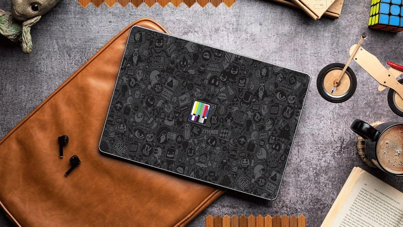 WRAP CRAFT Decal Skin Sticker Compatible with MacBook Pro 14-inch, 2021 Model Skin Designer MacBook Skin, Anti-Scratch no-Residue Vinyl Skin Sticker Wrap; MacBookPro(14,2021)-DP-086 - Image 2