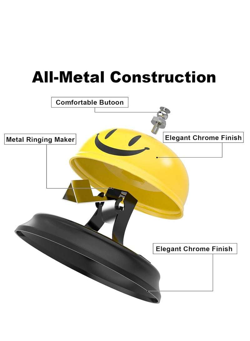 أوزيغالور حزمة من أثنين من جرس النداء، جرس الخدمة للعشاء، جرس الطاولة للسائق، المطبخ، المطاعم، الحانات، الفنادق، المدارس (أصفر) - Image 4