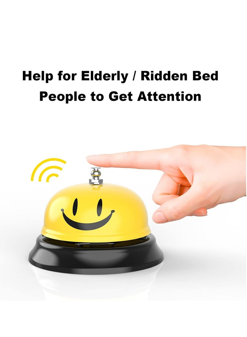 أوزيغالور حزمة من أثنين من جرس النداء، جرس الخدمة للعشاء، جرس الطاولة للسائق، المطبخ، المطاعم، الحانات، الفنادق، المدارس (أصفر) - Image 3