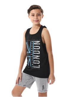 Caesar Front Printed Sportive Tank Top  - Image 4